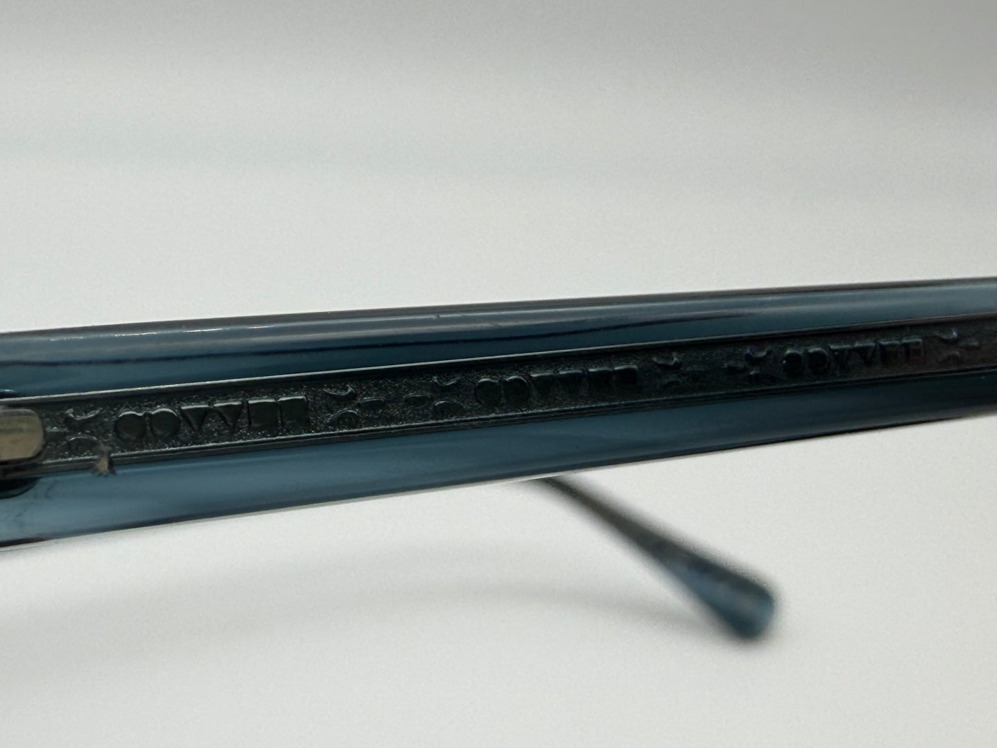 Oliver Peoples  Gregory Peck OV 5217 50mm Washed Lapis / Carbon Gray  Italy Preowned