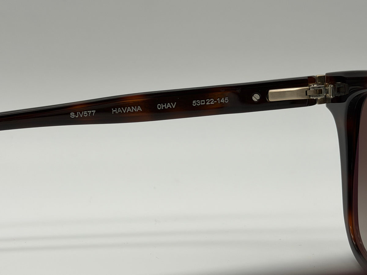John Varvatos Bronson 53mm SJV 577 Havana / Brown Gradient Japan NEW