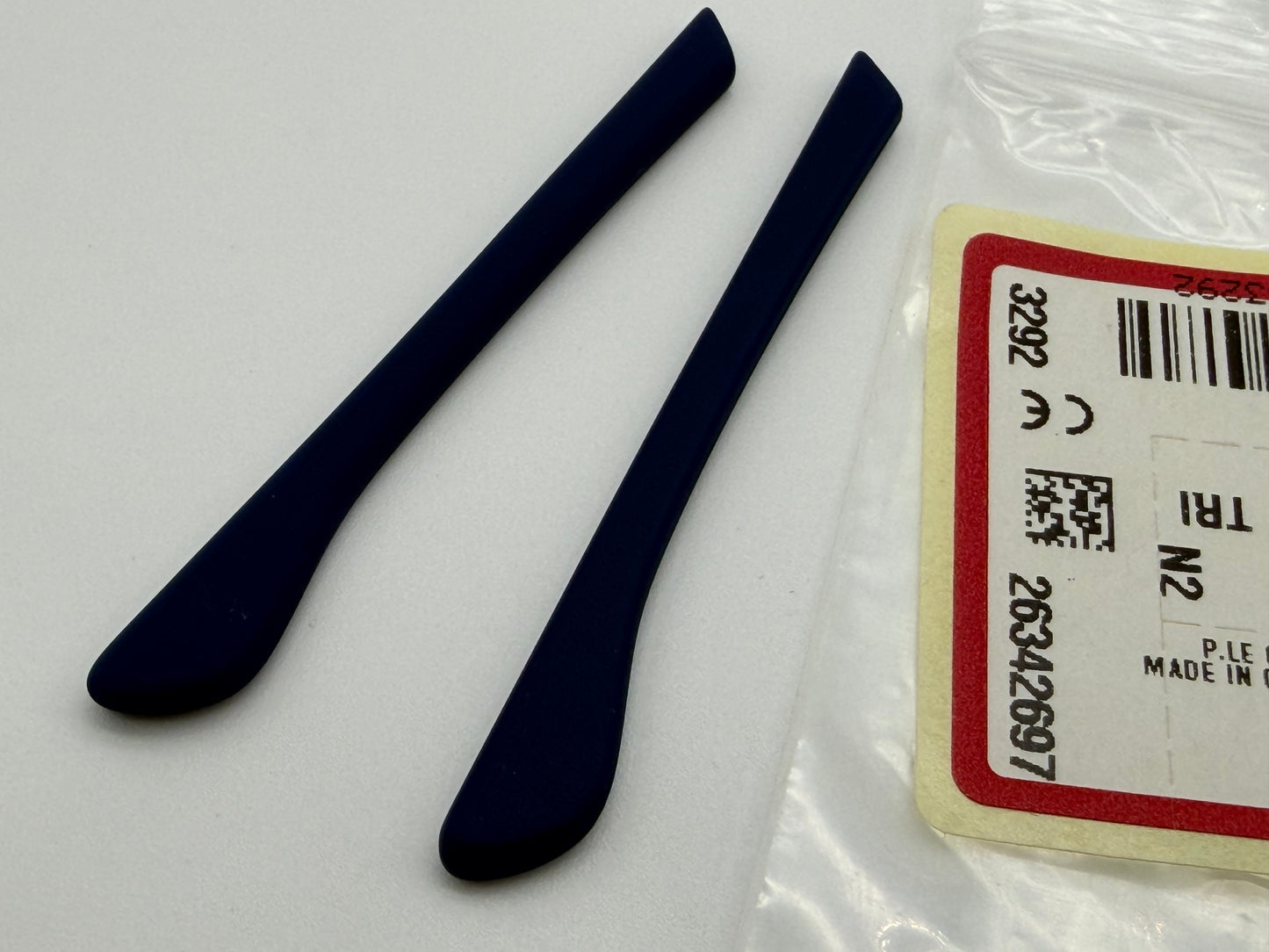 Oakley Airdrop XS OY 8003 Navy Blue Rubber Ear Socks OEM Replacement Youth Fit
