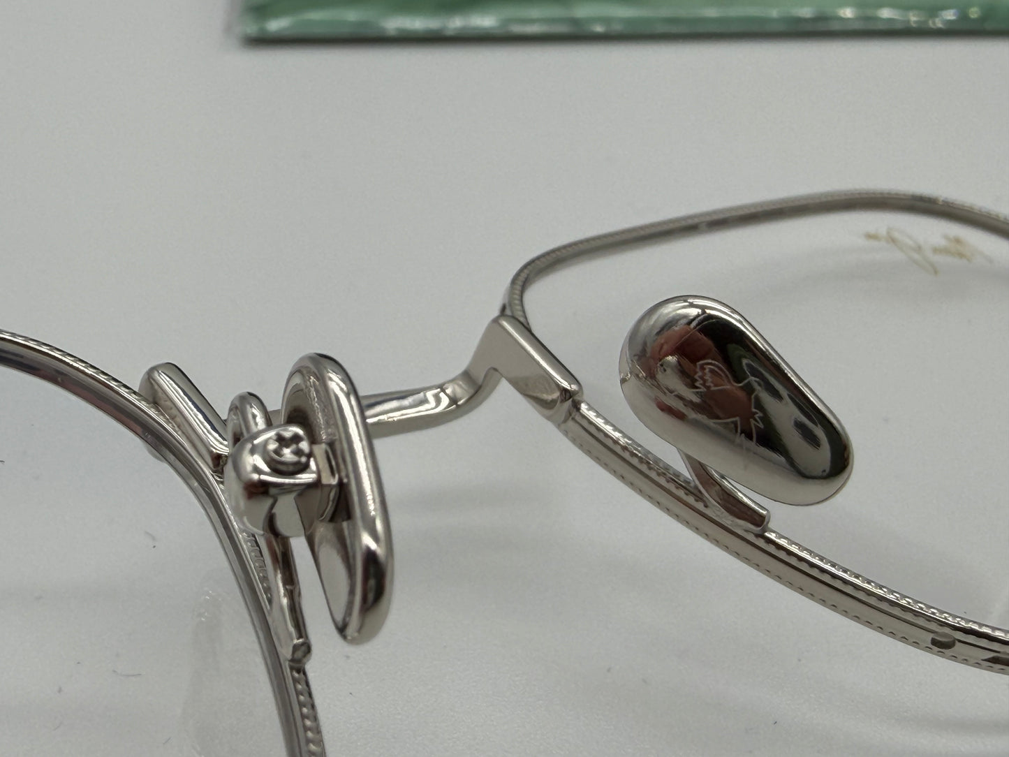 Maui Jim MJ02722-17 48mm Shiny Silver Titanium Small Metal Eyeglasses Demo Lens NEW