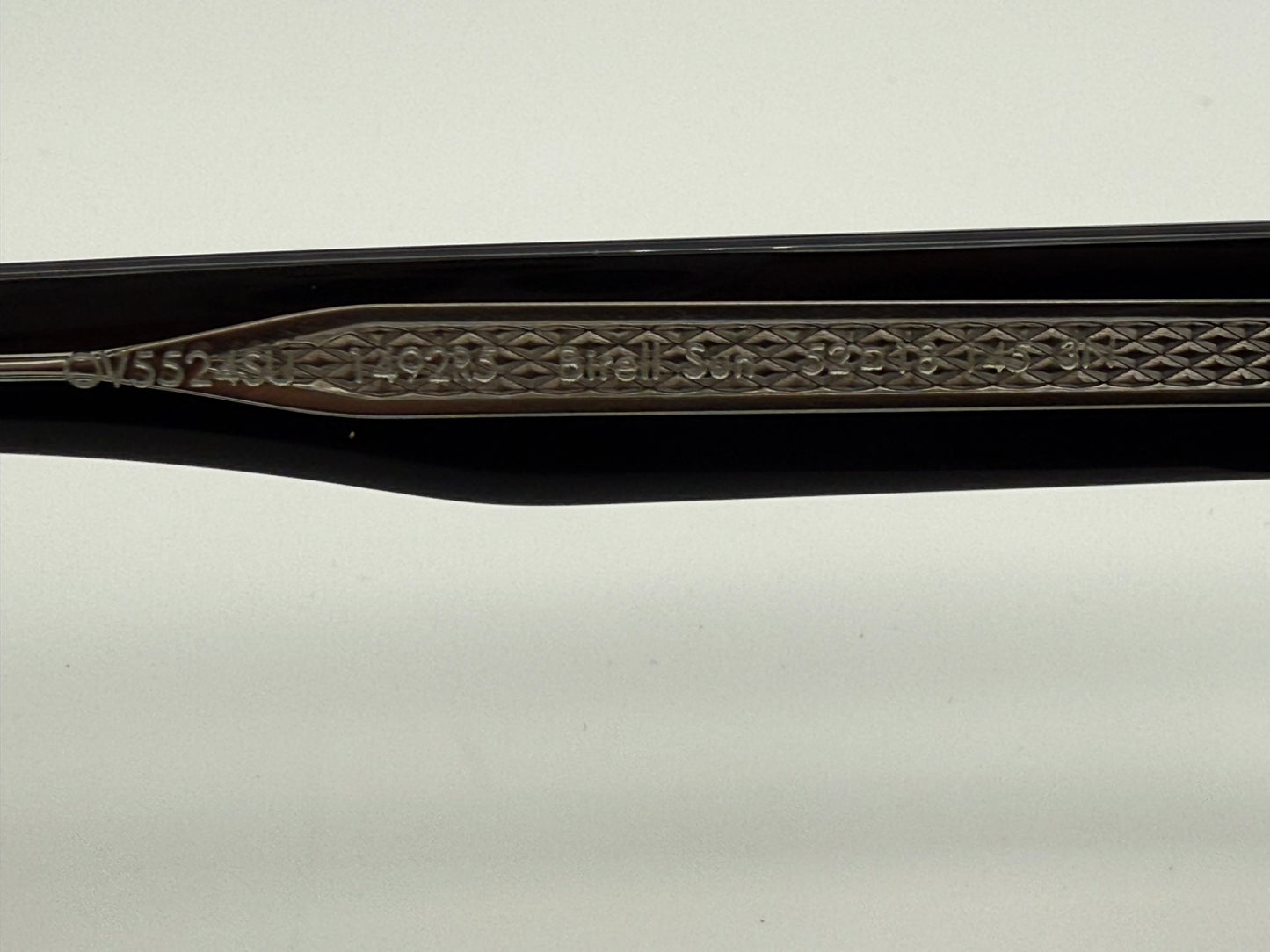 Oliver Peoples Birell Sun 52mm Black / Carbon Gray OV 5524 SU 1492R5 Preowned