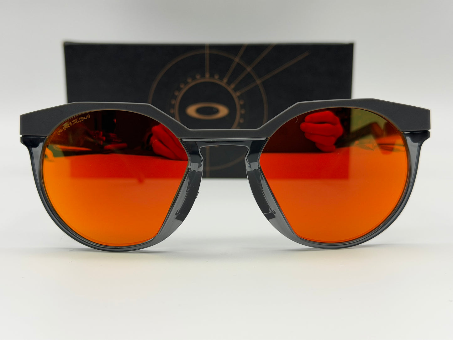 Oakley HSTN 52mm Matte Carbon / Prizm Ruby NEW