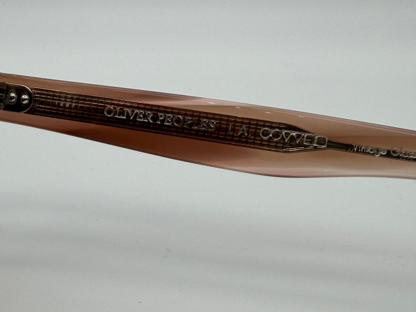 Oliver Peoples Lynes Sun 55mm Washed Sunstone / True Brown OV 5449 172652 Italy Preowned