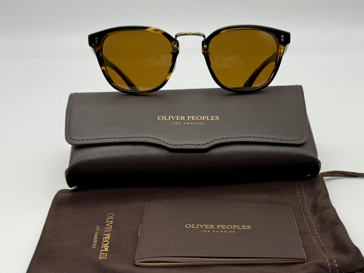 OLiver Peoples Lerner 50mm OV 5369S 100353 COCOBOLO / Brown Italy Missing Box