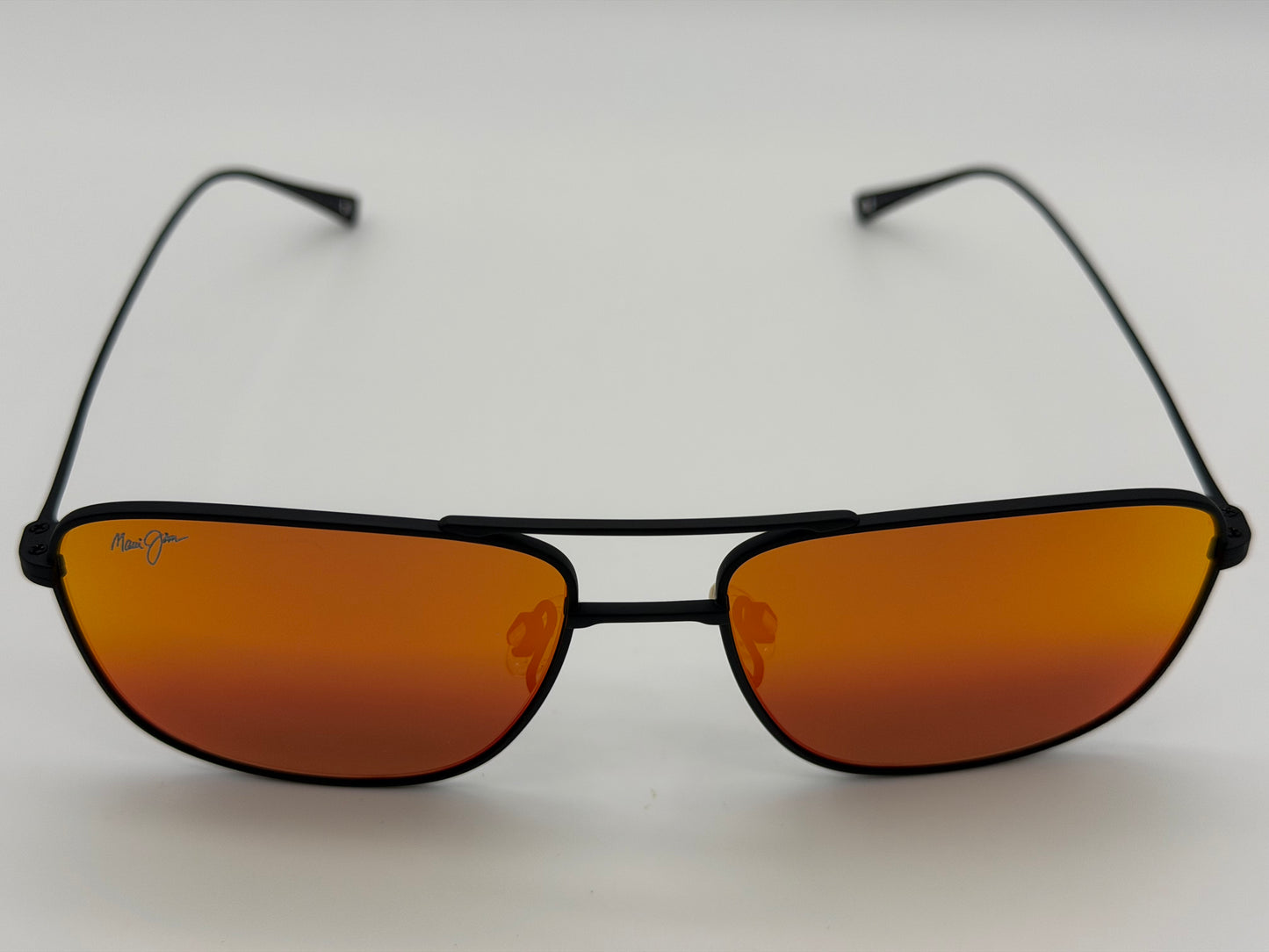 MauiJim Mikioi 56mm Hawaii Lava / Matte Black MJ887s Titanium Japan NEW