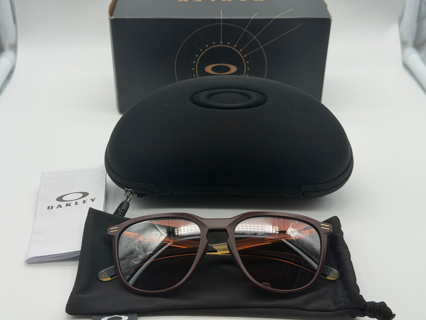 Oakley Thurso 54mm Prizm Dark Golf Lenses / Matte Grenache Frame OO 9286 NEW