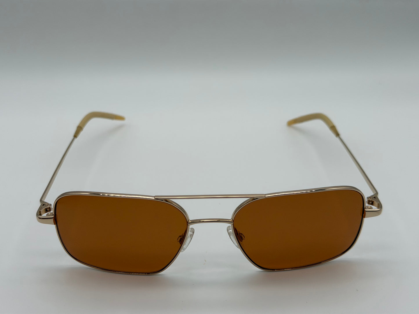 Oliver Peoples Victory G 55 Gold / Cognac Burn Notice Michael Weston Rare Polarized Japan Missing Box