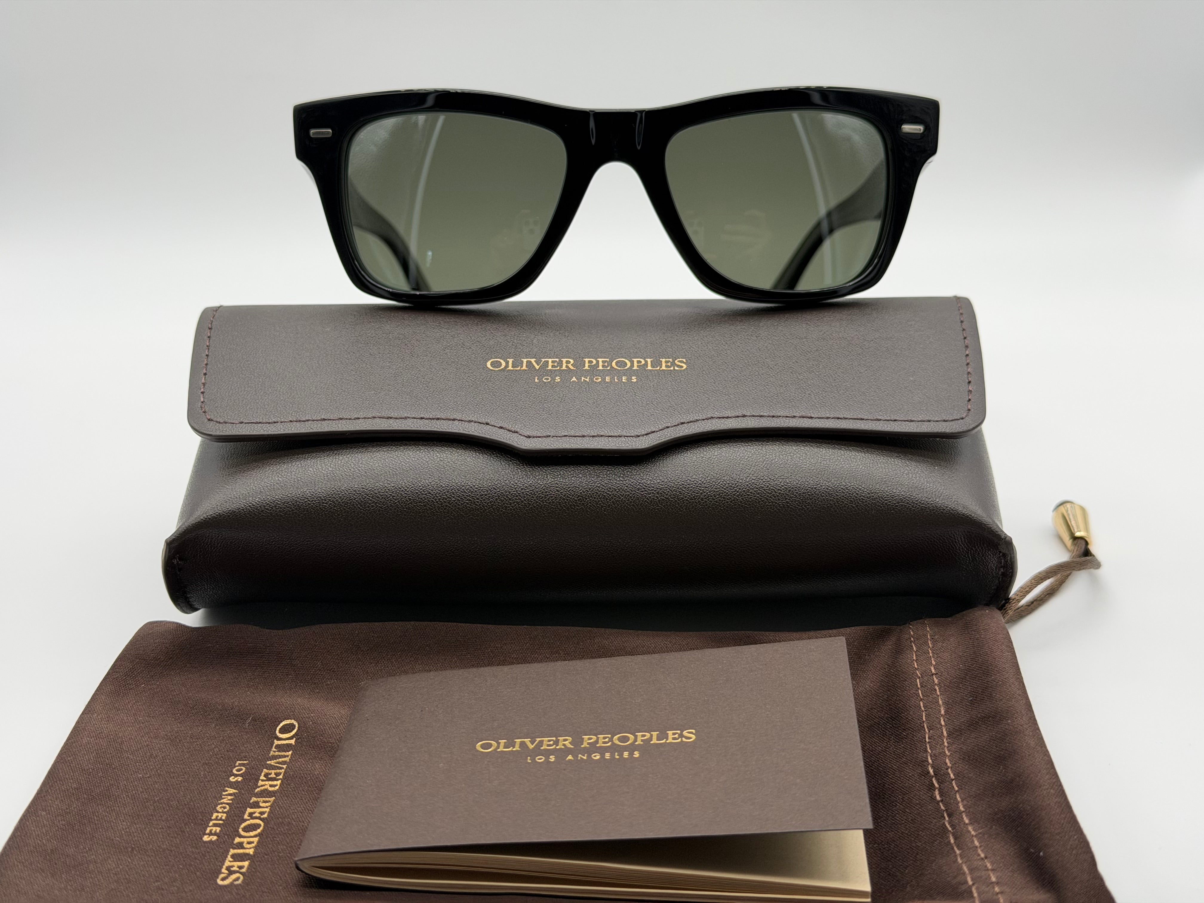 Oliver Peoples Oliver Sun 49mm OV 5393 SU Black/G-15 Polarized