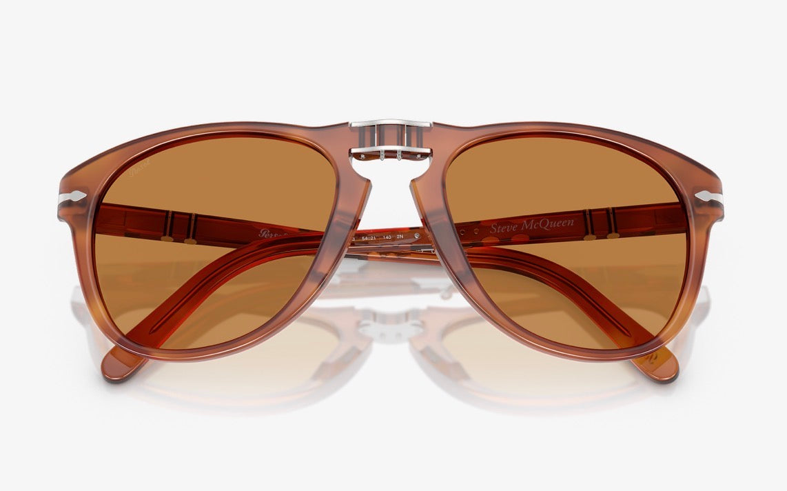 Persol 714 SM 54mm Terra DI Siena / Light Brown 96 / 73 Special Edition Italy NEW