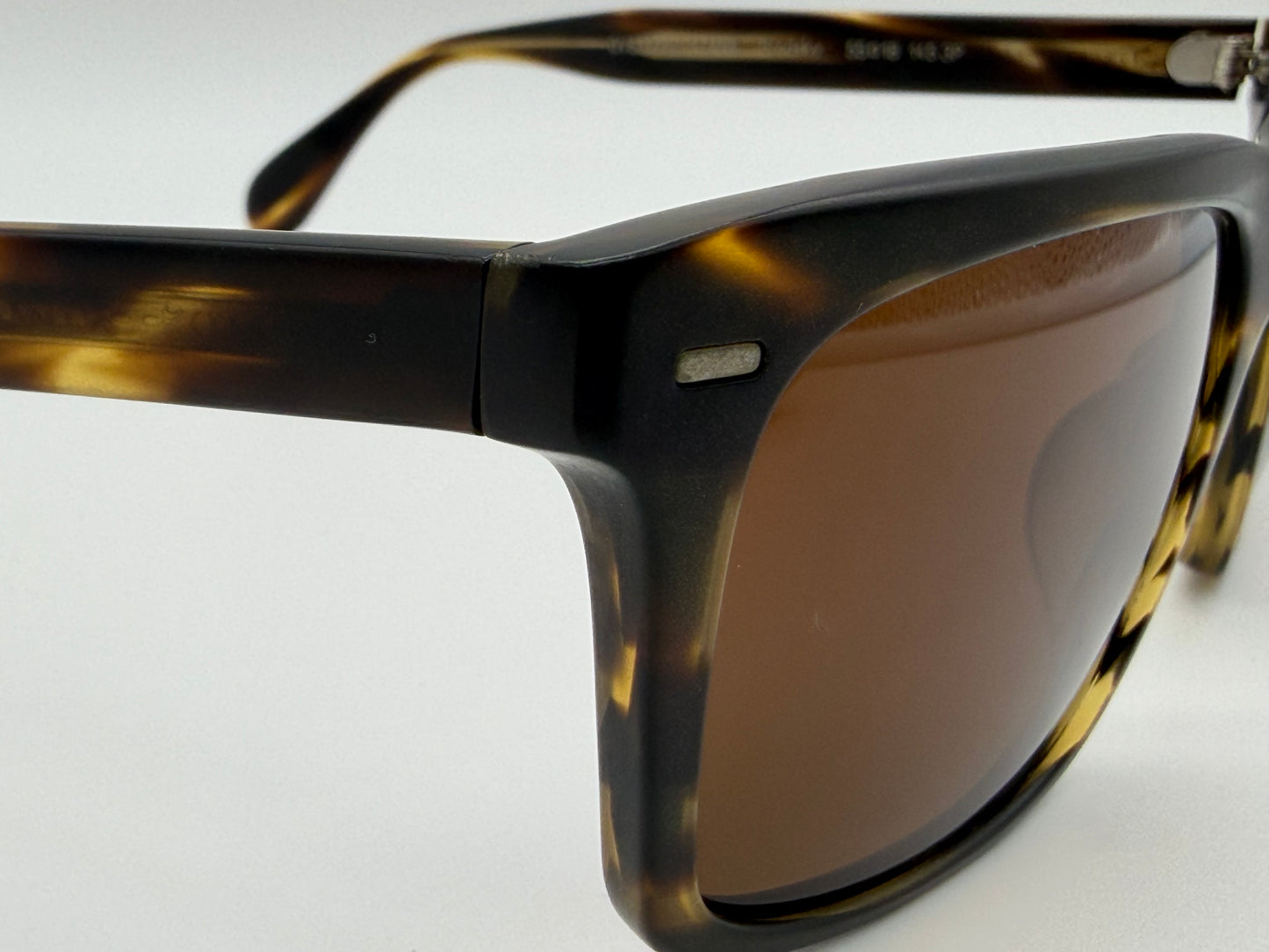 Oliver Peoples Brodsky 55mm OV 5322SU 1474N9 Semi-matte Cocobolo Italy Preowned