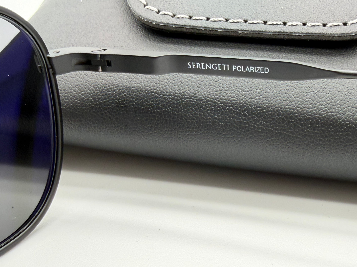 Serengeti Navigator 55mm Matte Black / Onyx Mineral Polarized Photochromic Italy NEW