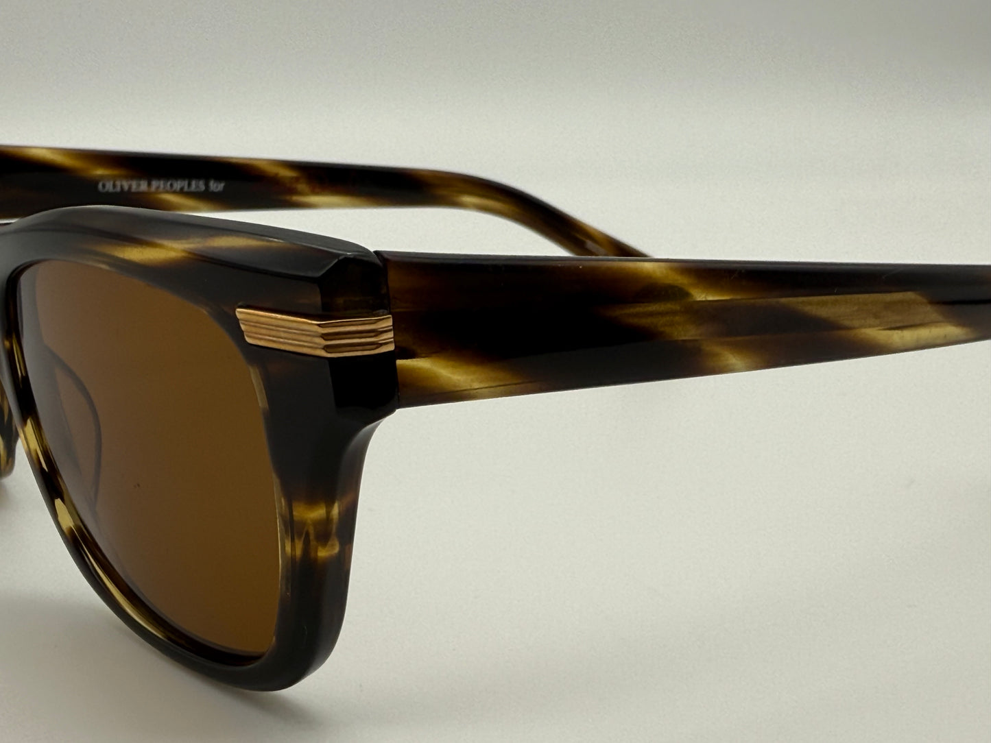 Oliver Peoples Zooey Deschanel 51mm Cocobolo / Brown Japan Preowned