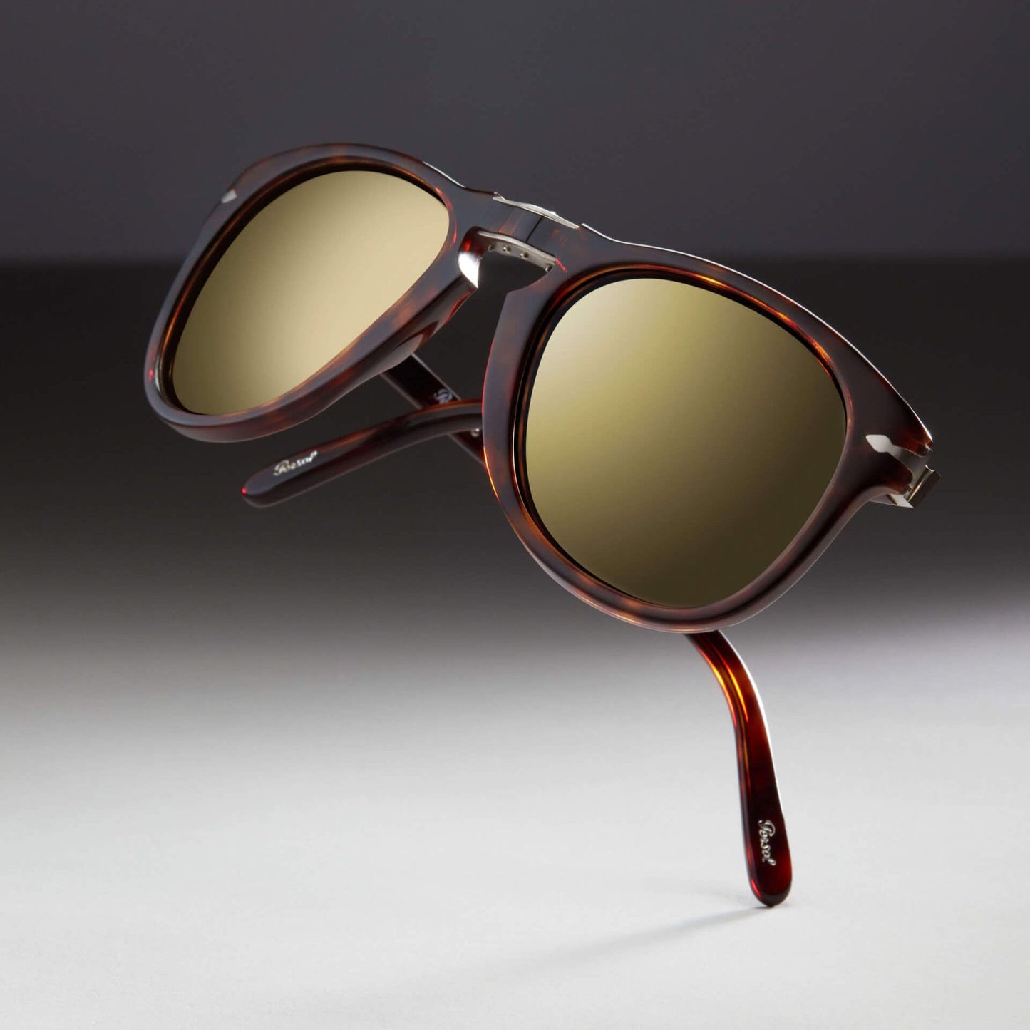Persol 714 Steve McQueen 54mm Havana  24k Gold Plated Limited Edition PO 0714SM 24 / AM NEW