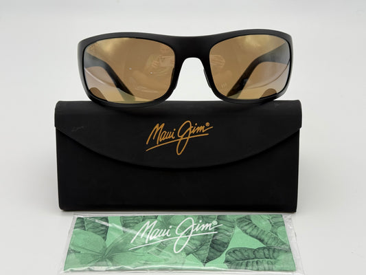 Maui Jim Haleakala 66mm MJ419-2M Matte Black / Neutral Gray Polarized Japan Missing Box