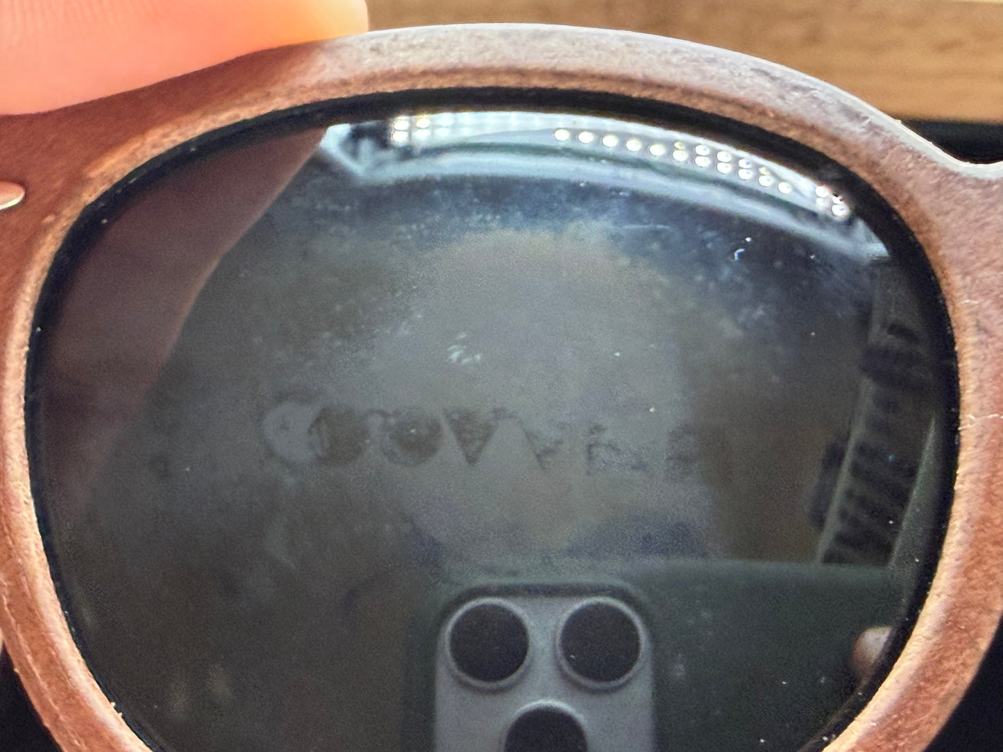 Oliver Peoples BERLUTI Sheldrake Leather 49mm OV5036Q Black Brown 160387 Italy Preowned