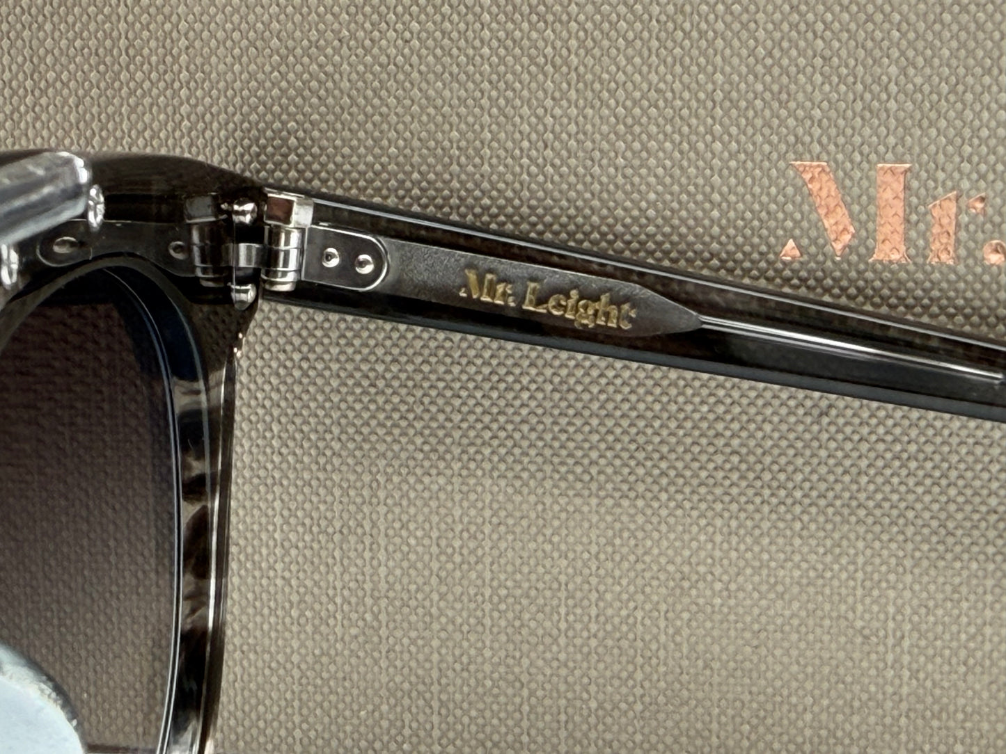 Mr. Leight Laurel S 50mm Coldwater / - Gunmetal / Alpine Japan NEW