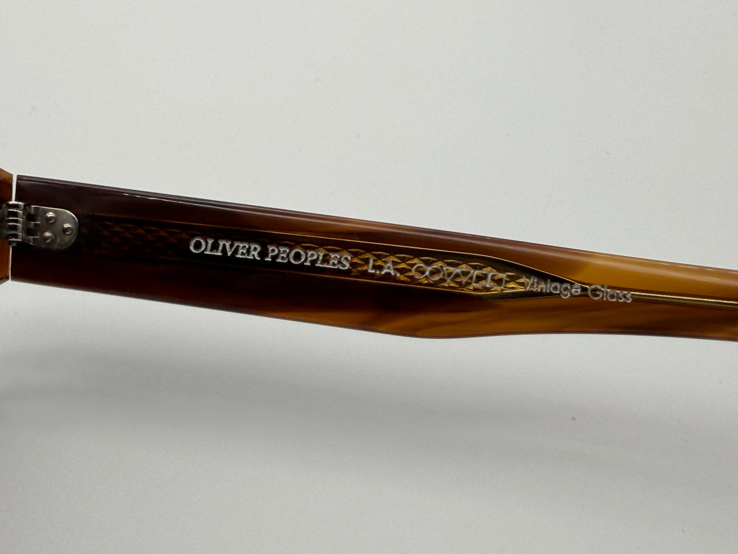 Oliver Peoples Birell Sun 52mm Tuscany Tortoise/ G-15 OV 5524 Itlay distressed