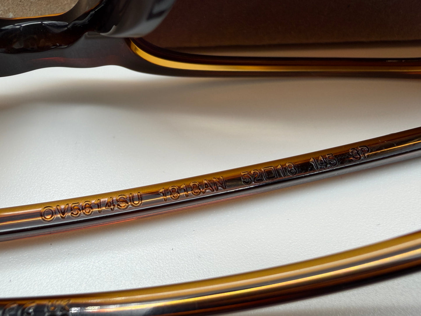 Oliver Peoples Laedin 52mm Morado Tortoise / Terra Polarized Crystal OV 5614 Japan NEW