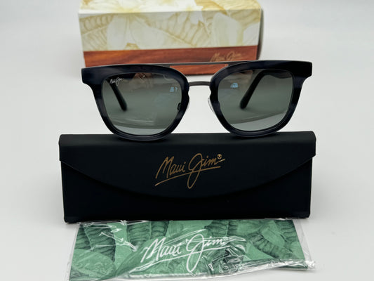 Maui Jim Relaxation Mode MJ 844 11T Natural Gray 49mm Italy NEW