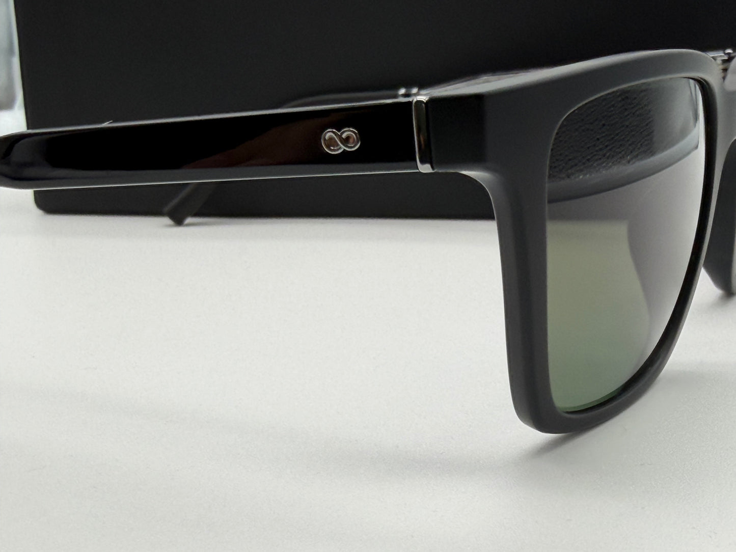 Oliver Peoples MR.FEDERER OV 5553SU Semi Matte Black/G-15 Polarized Sunglasses Italy NEW