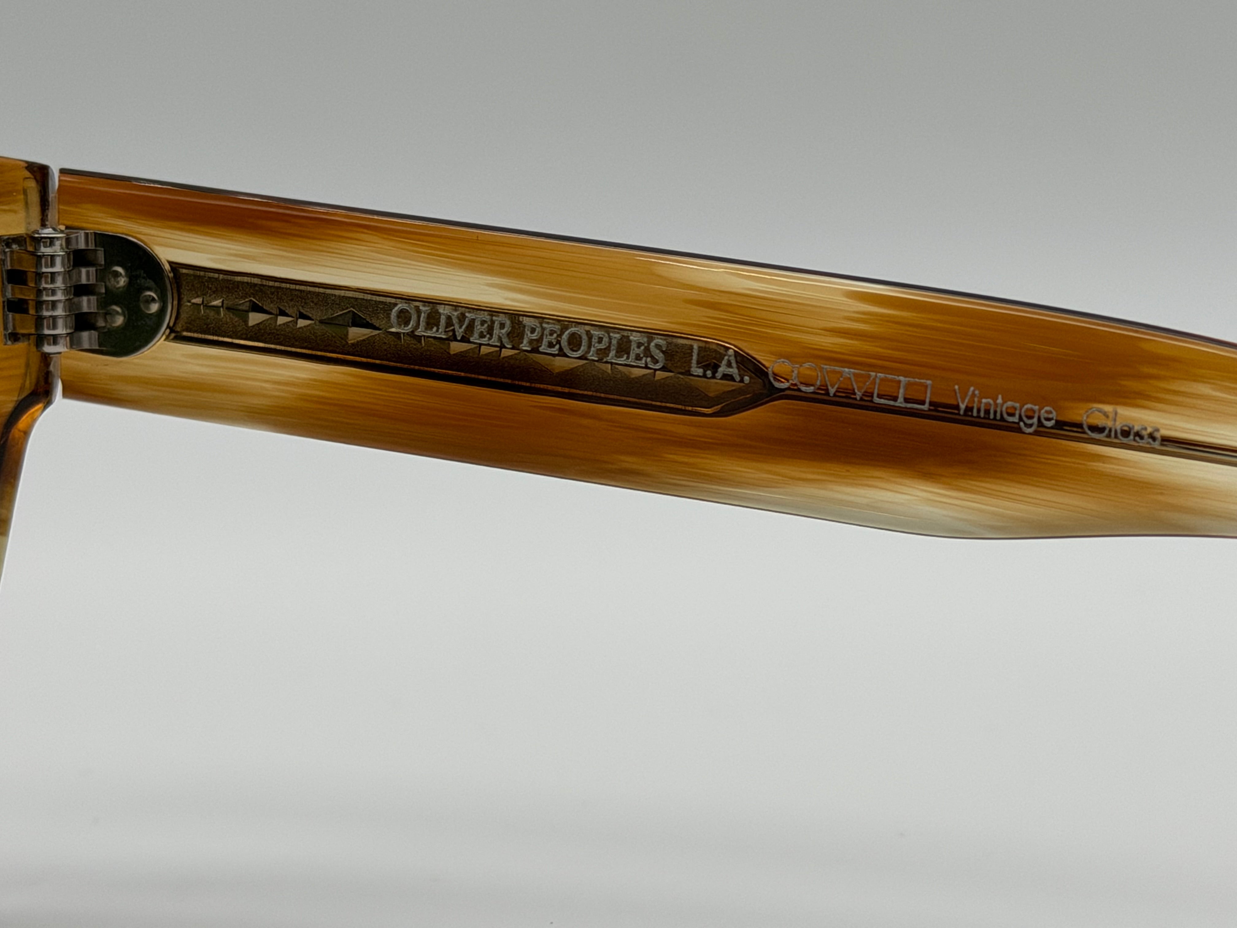 Oliver Peoples Keenan 54mm OV 5418 SU Honey VSB GREEN C Preowned