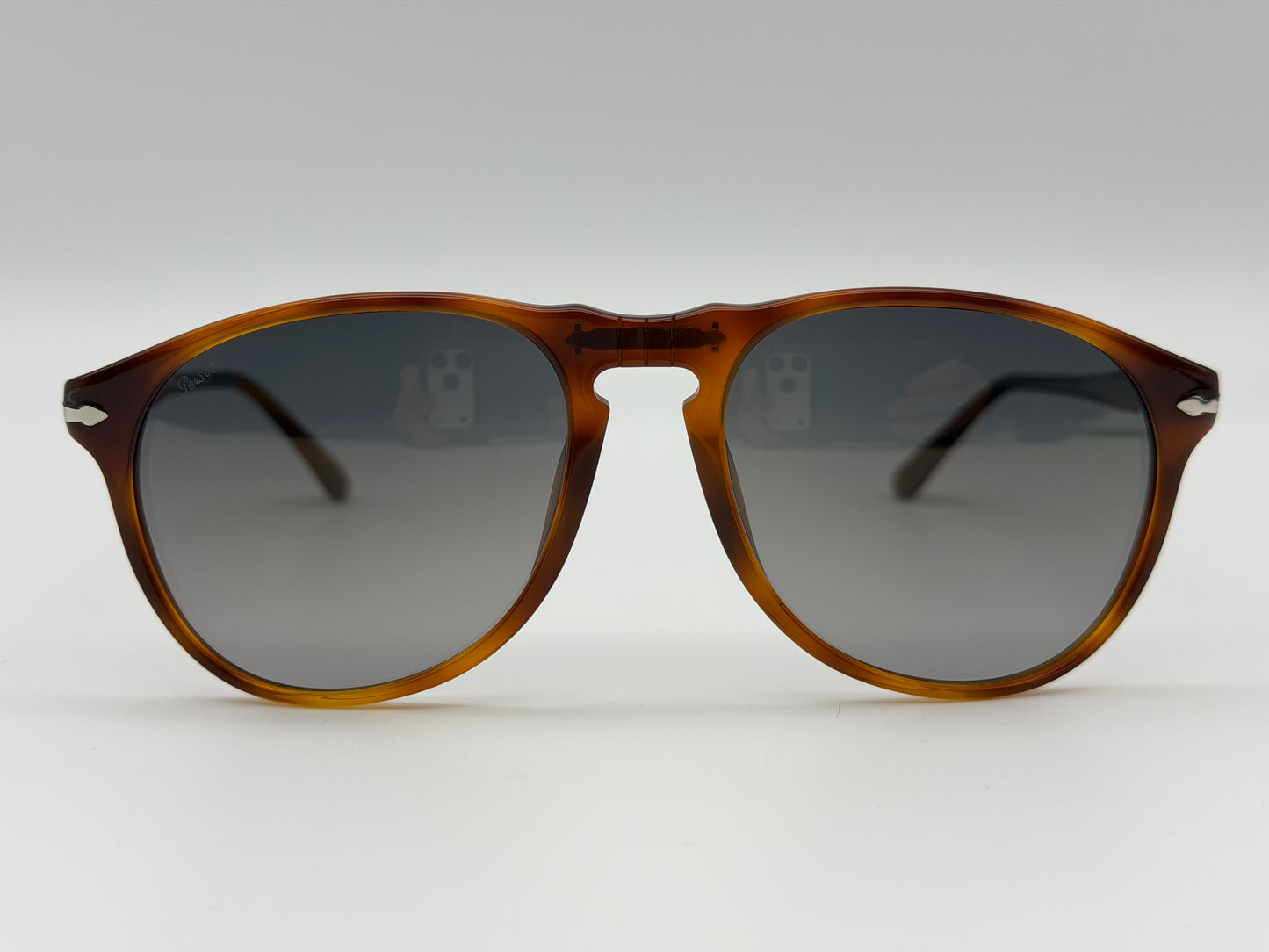 Persol PO 6649 S 96/M3 55 Terra Di Siena Brown/Grey Polarized Italy Open Box