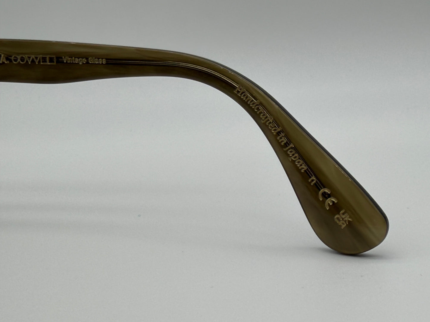 Oliver Peoples Rorke 49mm OV 5509 SU Soft Olive Gradient G-15 173552 Japan Preowned
