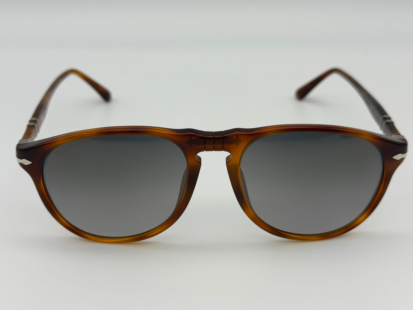 Persol PO 6649 S 96/M3 55 Terra Di Siena Brown/Grey Polarized Italy Open Box
