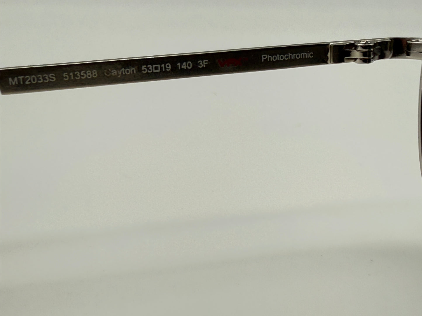 Mosley Tribes Cayton Aviator 53mm MT2033 513588 VFX Photochromic Frames ONLY