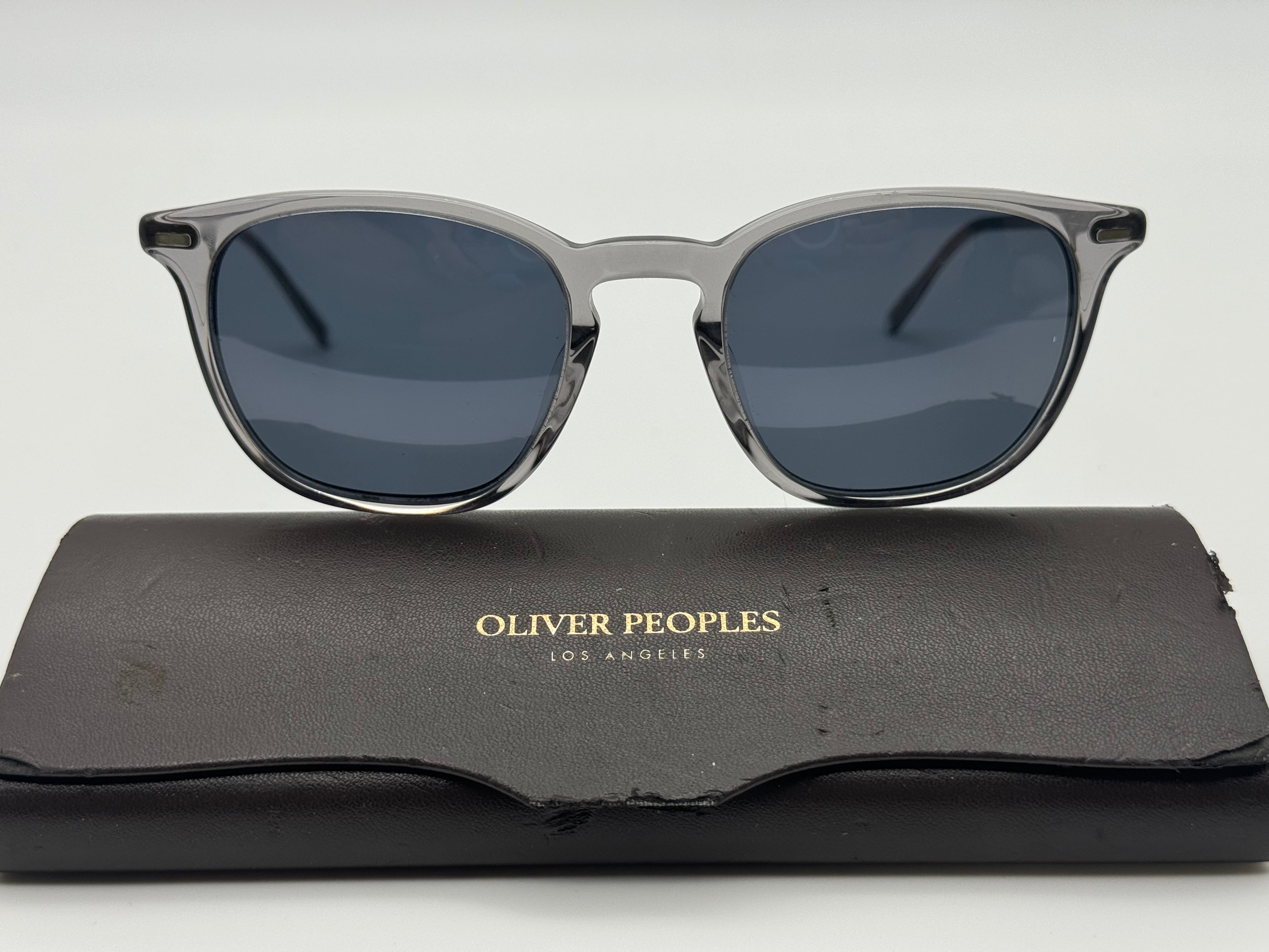 Oliver Peoples Heaton 51mm OV 5364SU 1132R5 Workmwn Gray / Blue