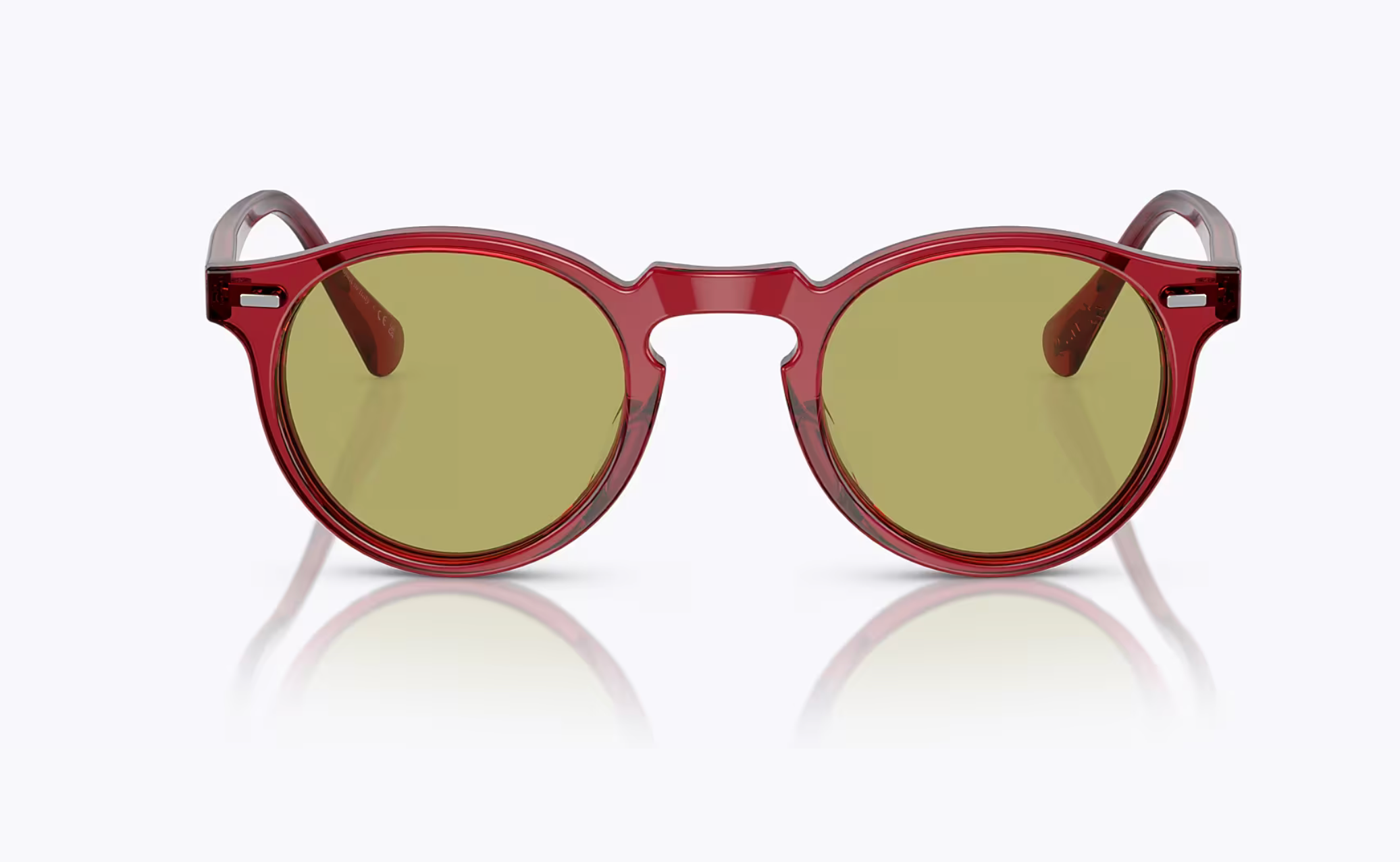 【OLIVER PEOPLES】GREGORY PECK Oliver Peoples Gregory Peck 50mm Limited Edition Translucent Rust
