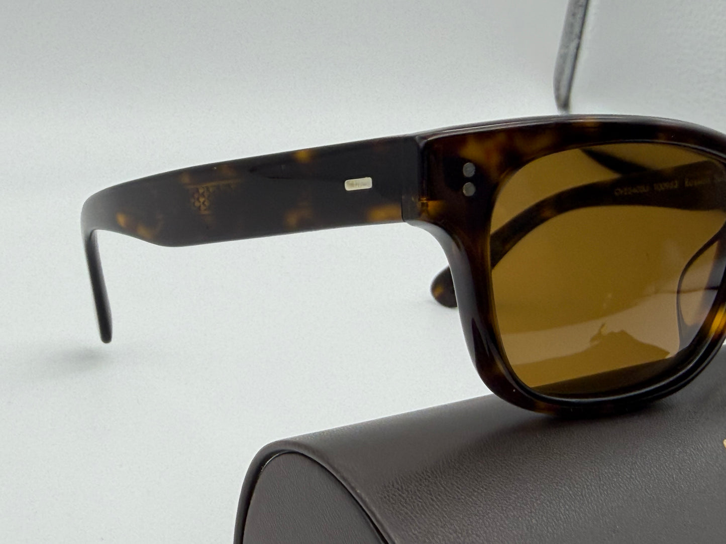 Oliver Peoples Rosson 53mm Sun True Brown Glass Lens / 362 OV 5540 SU Italy NEW