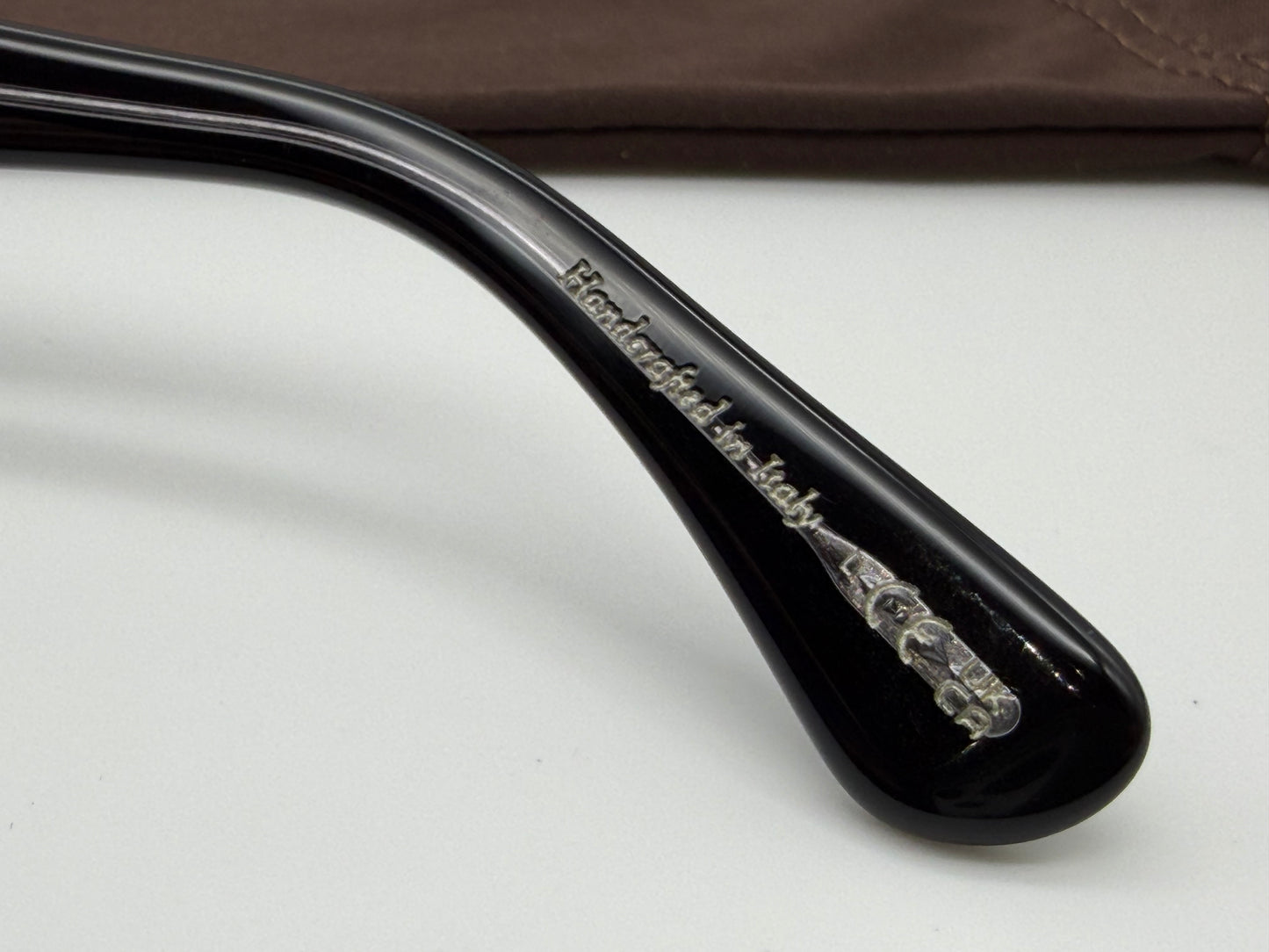 Oliver Peoples OLIVER SUN 54mm OV 5393SU Black/G-15 Polarized 1492/P Sunglasses Italy Preowned