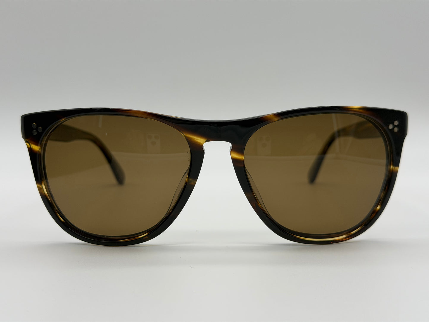 OLIVER PEOPLES Daddy B 58mm Cocobolo Brown Polarized Sunglasses OV5091S Preowned