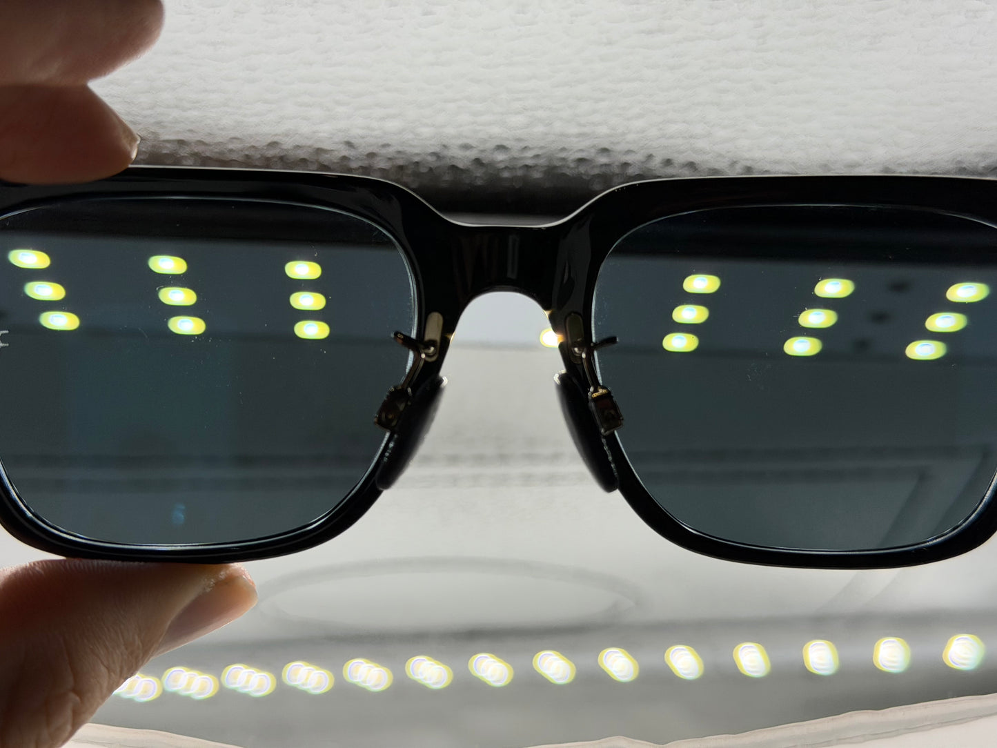 Oliver Peoples Mr. Federer II 52mm Black / Dark Slate OV 5592 149287 Italy Preowned