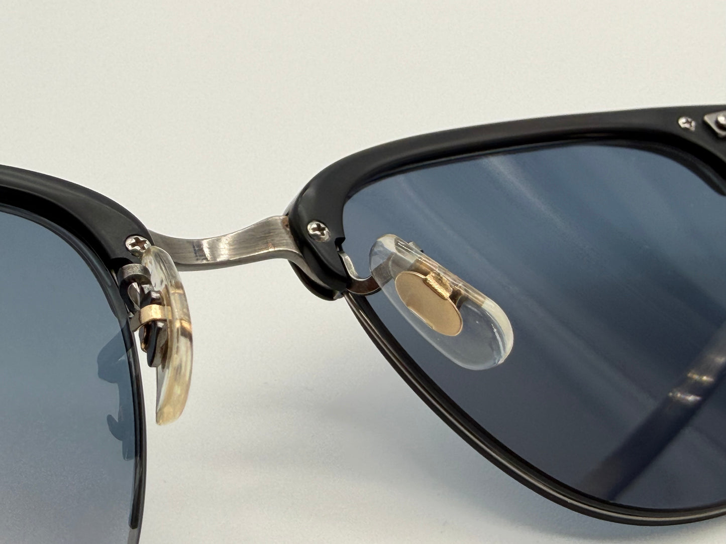 Oliver Peoples Executive I 48mm OV 1172 ST 1465 / Matt Black / Blue Titanium Limited Edition Japan Preowned