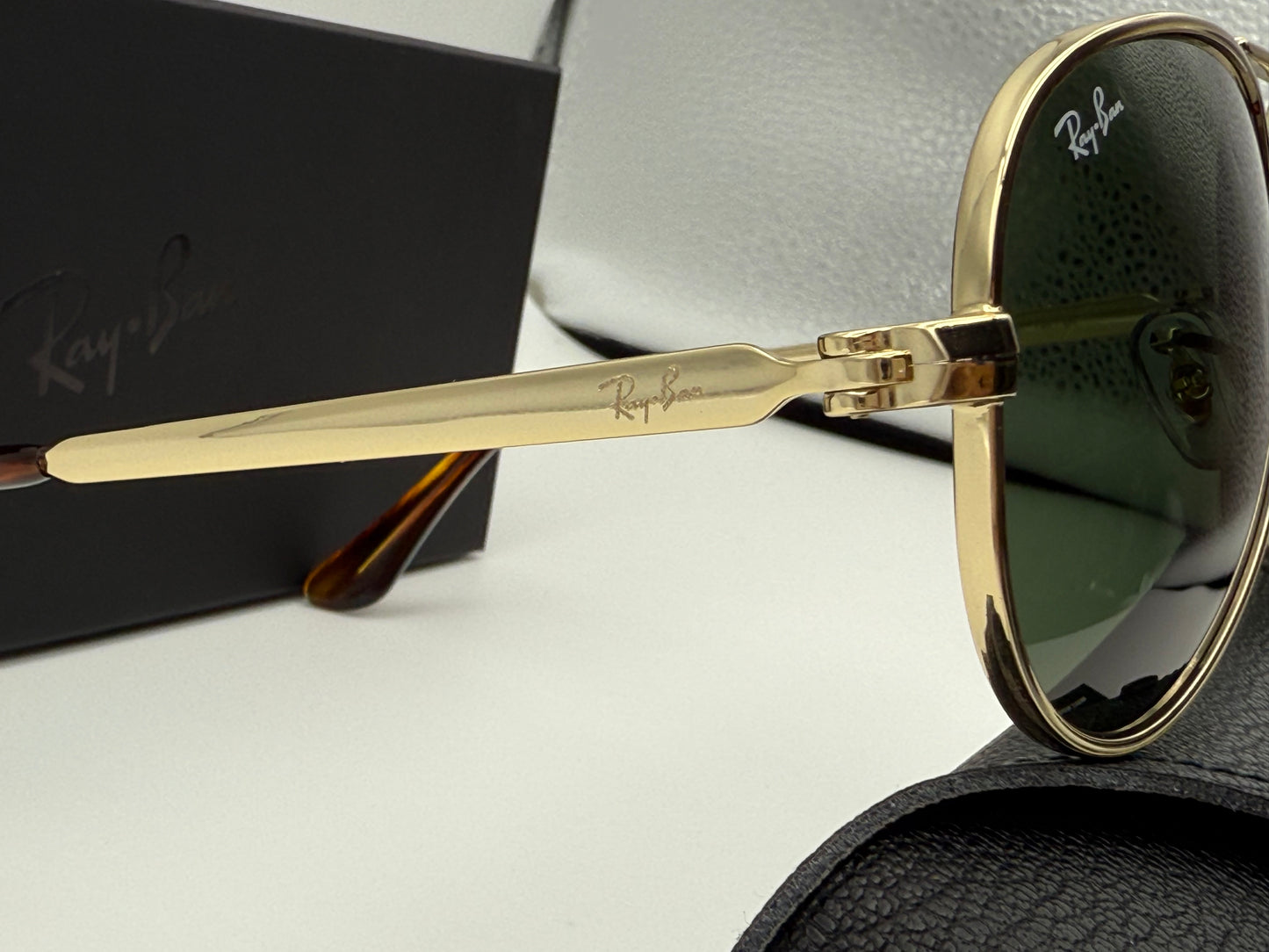 Ray-Ban Aviator Max 58mm Gold / G 15 001 / 31 Italy NEW