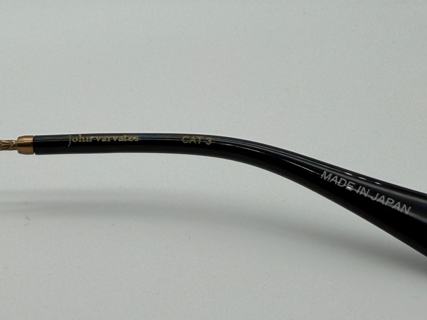 John Varvatos SJV 570 58mm Brass / Gray Lens P0AV Japan NEW