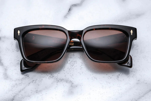 JACQUES MARIE MAGE MOLINO 51mm Agar Tortoise Gold / Brown Sienna Preowned