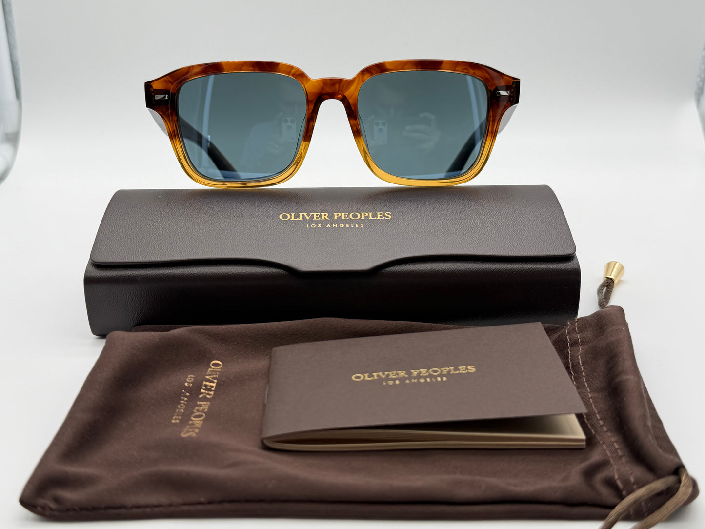 Oliver Peoples Errisson 51mm OV 5562SU  lDark Amber Gradient / Regal Blue 1754W5 Japan