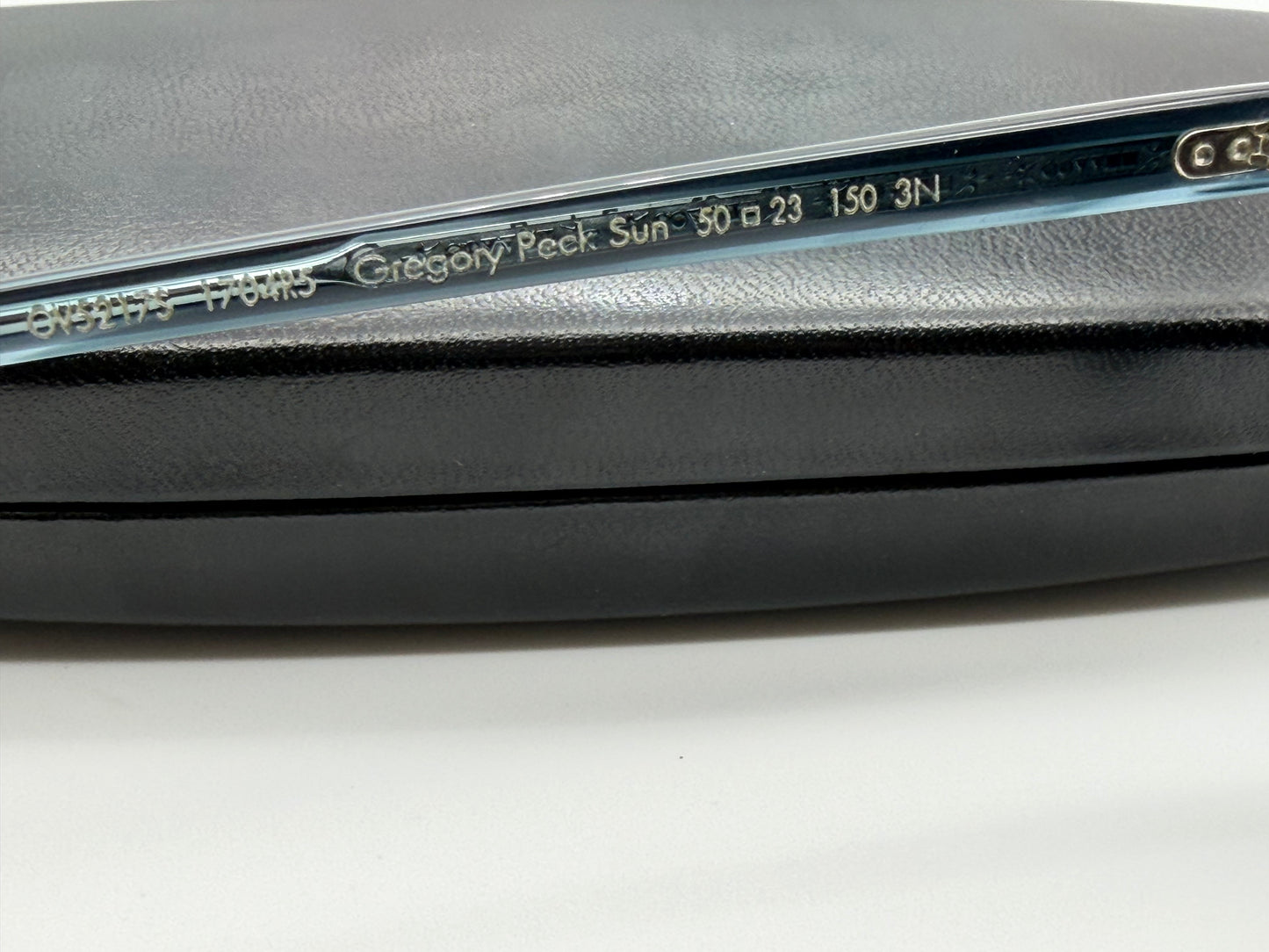 Oliver Peoples  Gregory Peck OV 5217 50mm Washed Lapis / Carbon Gray  Italy Preowned