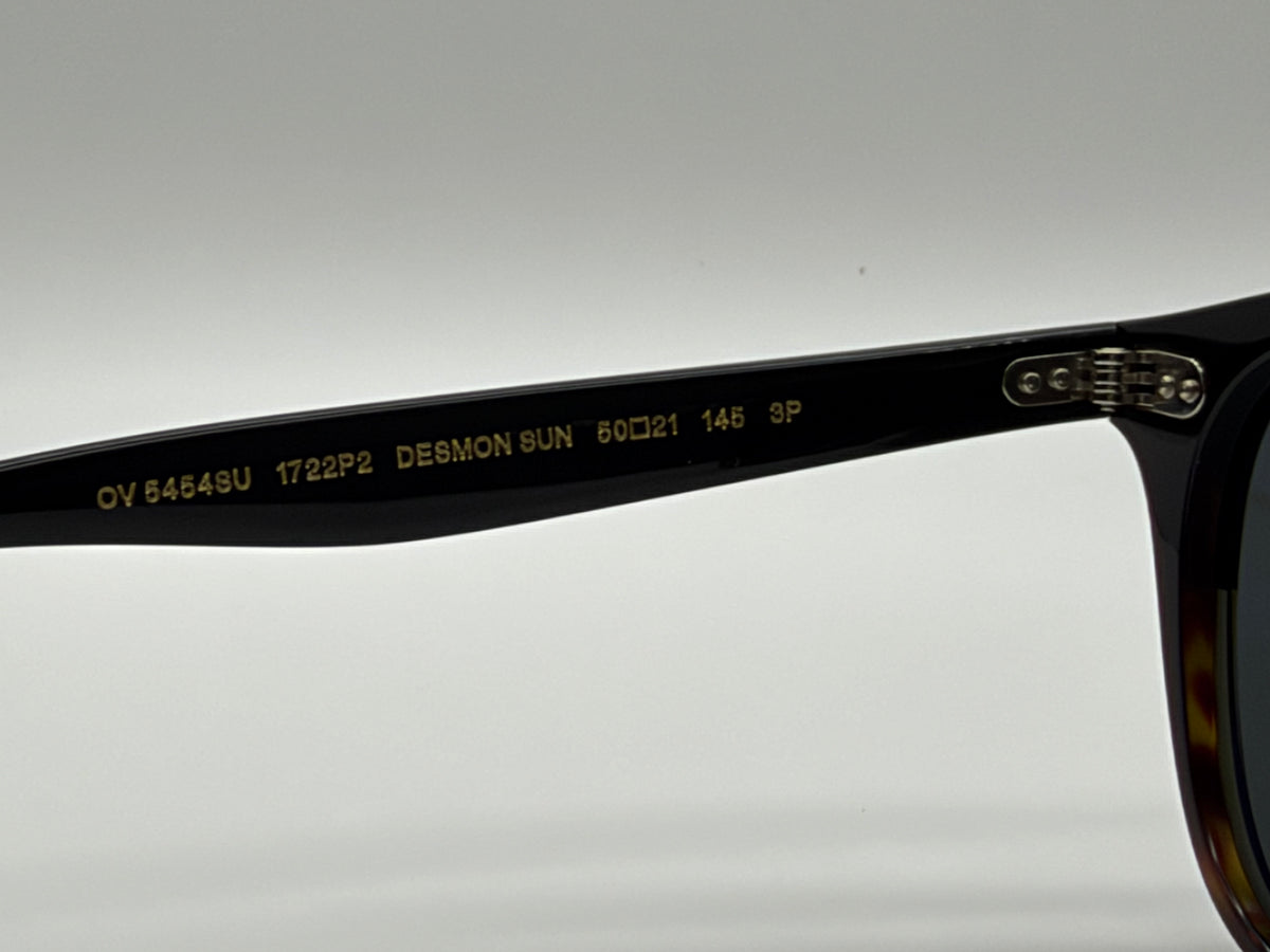 Oliver Peoples Desmon Sun 50mm Black/362 Gradient / Midnight Express Polarized Crystal 1722 P2 Japan NEW