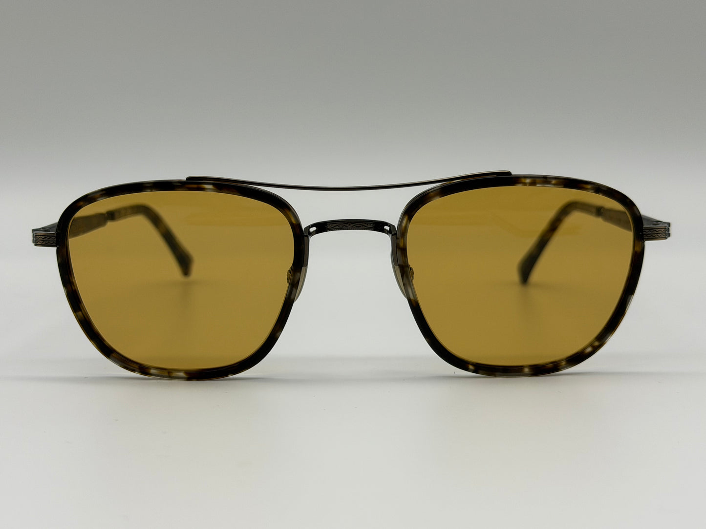 Mr. Leight Price S 49mm Matte Leopard Tortoise/Antique Gold with Pure Maple Lenses Japan NEW