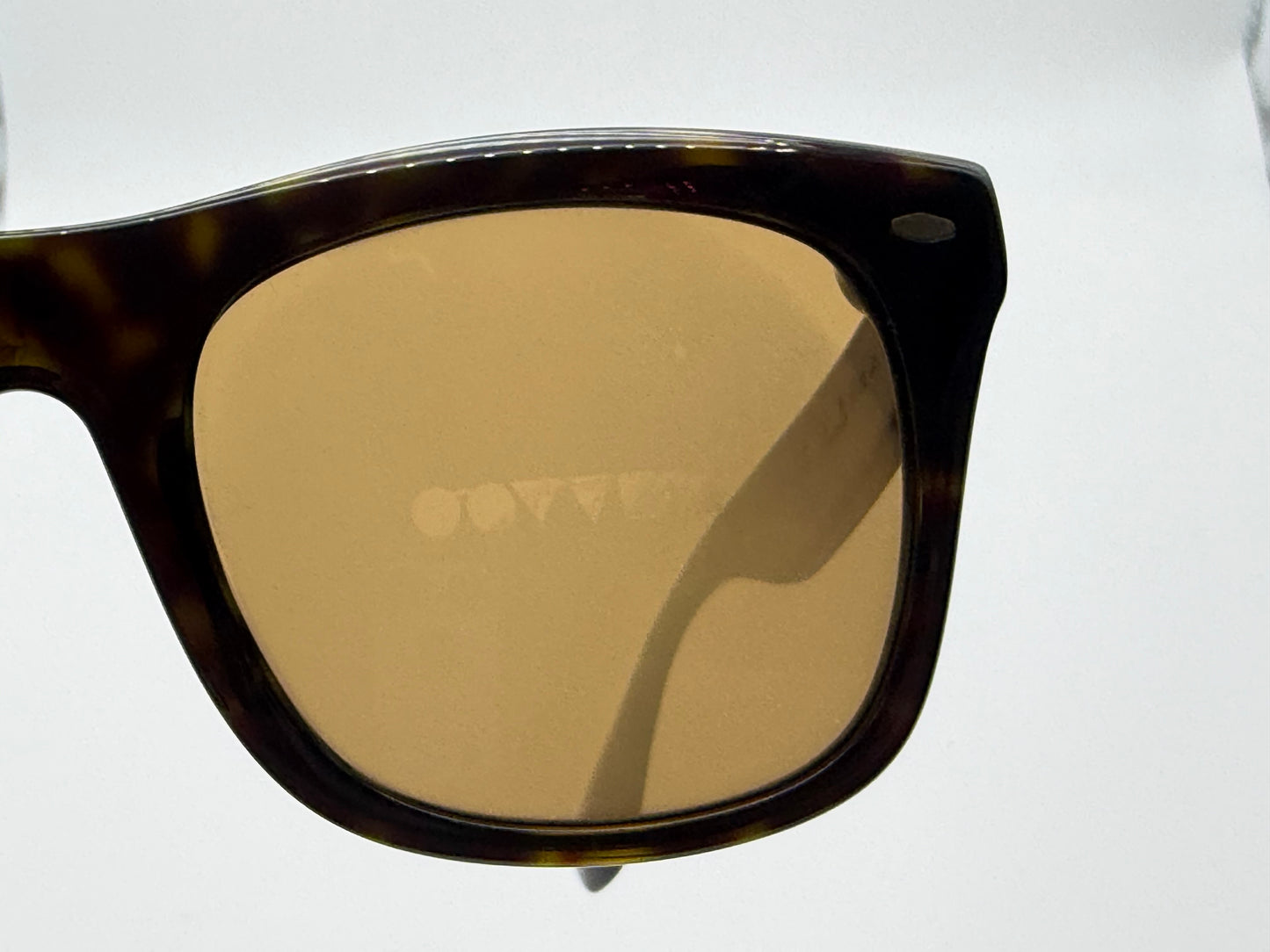 Oliver Peoples x Brunello Cucinelli Mr. Brunello 50mm OV 5497 SU Tortoise / Brown Glass 100953 Itlay Preowned
