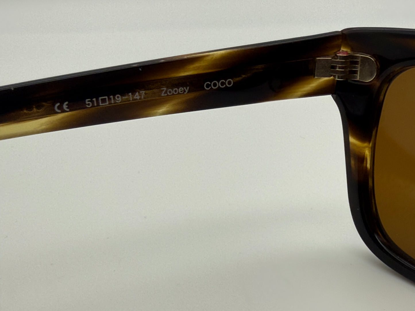 Oliver Peoples Zooey Deschanel 51mm Cocobolo / Brown Japan Preowned