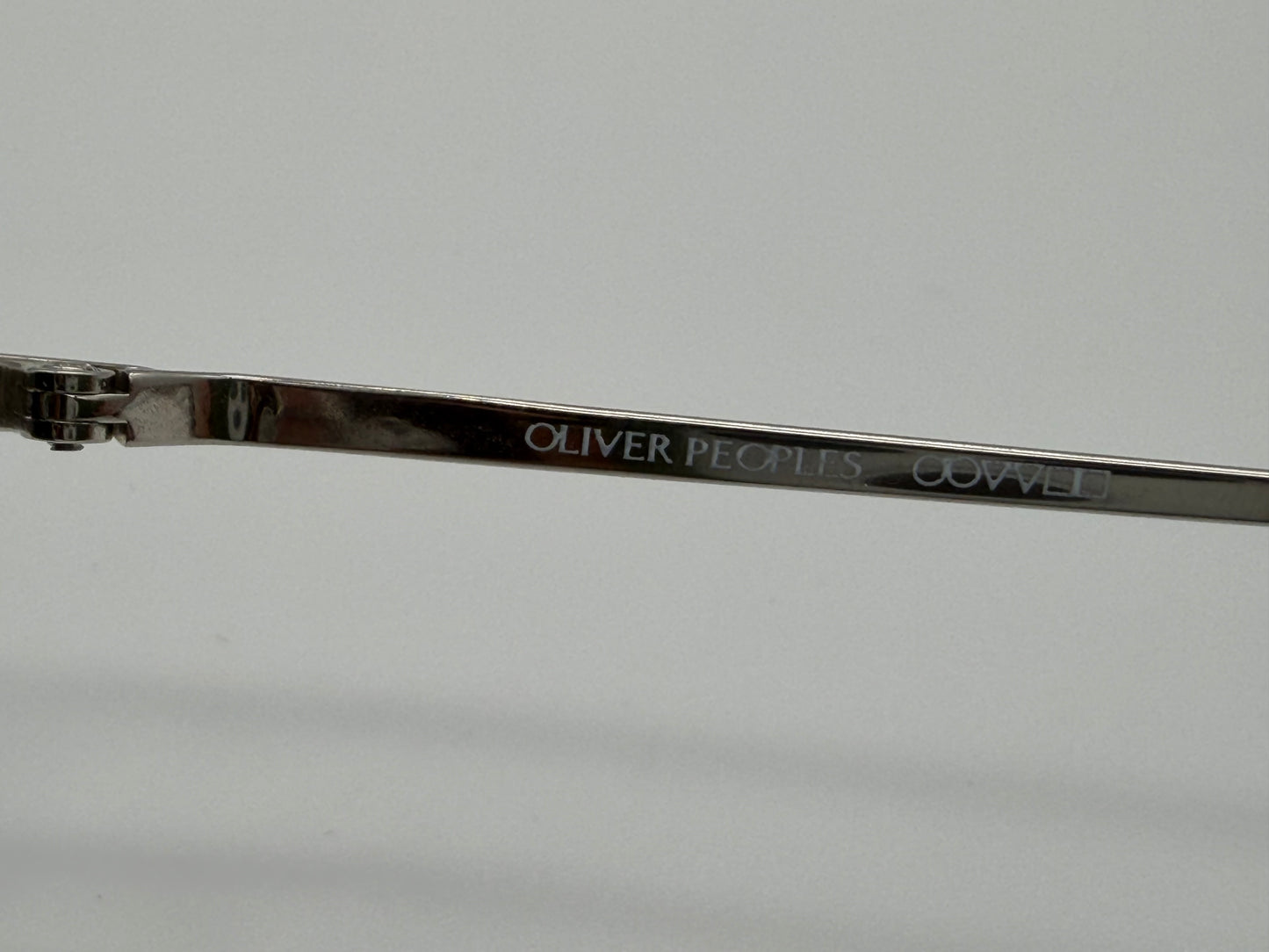 Oliver Peoples Patten 57mm OV 1060 5036 56 Silver / Blue Japan Preowned