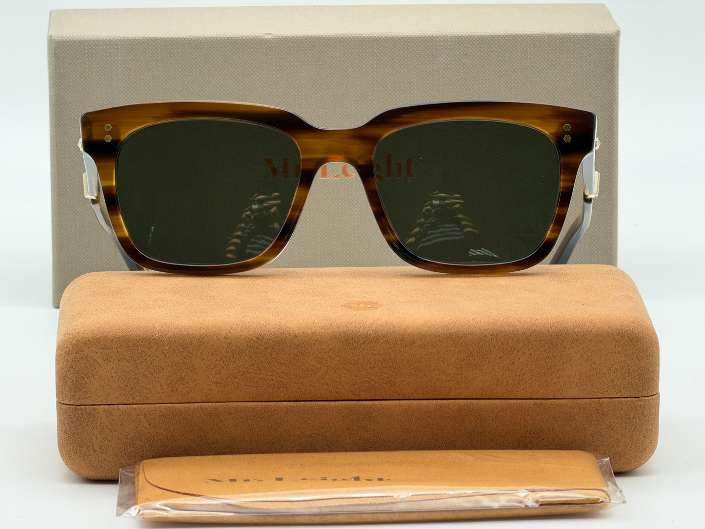 Mr. Leight ARNIE S 51mm Koa White Gold/G15 Limited Edition Japan NEW