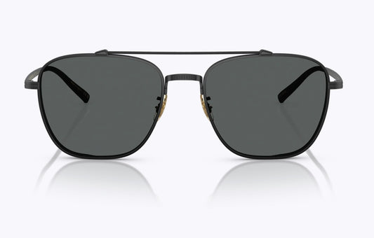 Oliver Peoples Avison 55mm Matte Black Titanium / Midnight Express Polarized OV 1349ST 5017 P2 Japan NEW