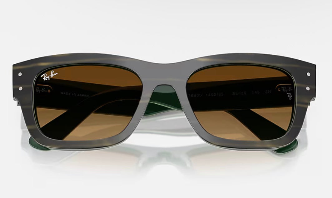 Ray-Ban Joseph 55mm RB 7683 s Stripped Brown / Brown Gradient 140285 Japan NEW