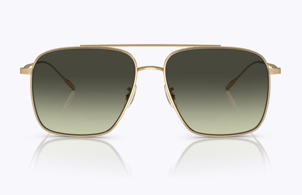 Oliver Peoples Dresner 56mm Gold Titanium / G-15 Gradient Crystal OV1320ST 5292 BH Japan NEW